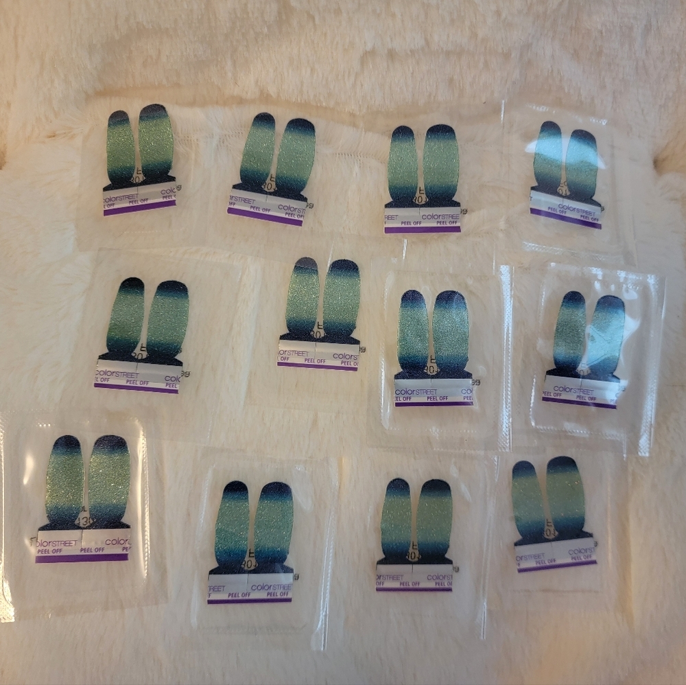 Twelve (12) Long Time No Sea ColorStreet Twosies